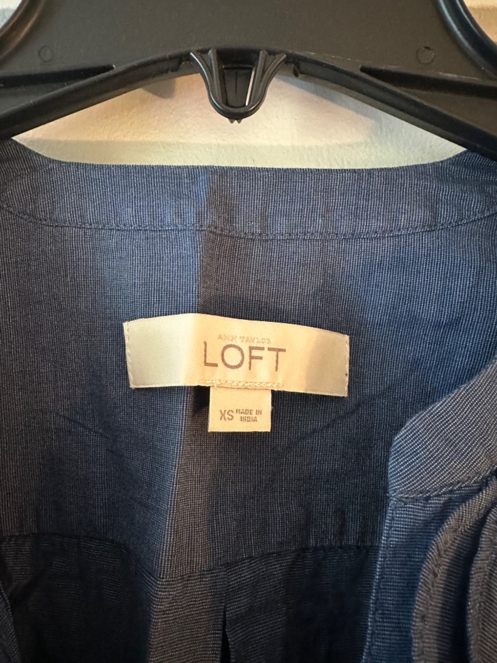 LOFT Ruffle Front Top - Picture 5 of 8